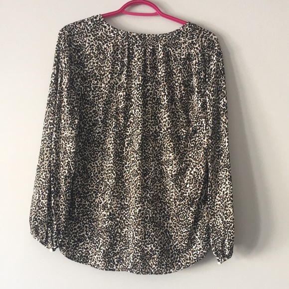 Cheetah Print Blouse - Picture 3 of 4